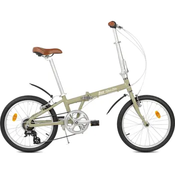 Skládací kolo FABRICBIKE Folding- 7rychlostní hliníkové 20" skládací kolo Beige BÉŽOVÁ 2025