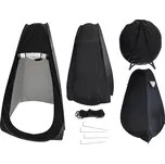 KIK Plážový stan multifunkční zástěna sprcha - černý