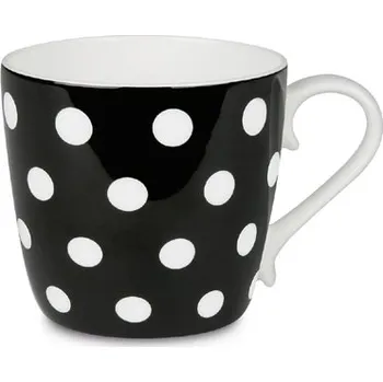 Puntíky black - hrnek