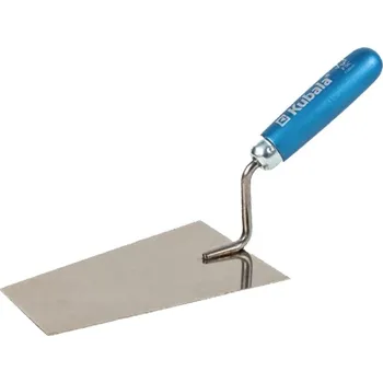 Zednická lžíce Lžíce zednická trapézová nerezová, dřevěná rukojeť | 120x180x90 mm