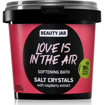 Koupelová sůl Beauty Jar Love Is In The Air sůl do koupele pro jemnou a hladkou pokožku 1200 g