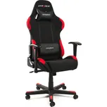 Herní židle DXRacer FORMULA - látka, černá / červená