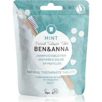 zubní pasta Ben&Anna Mint No Fluoride zubní pasta v tabletách 100 ks