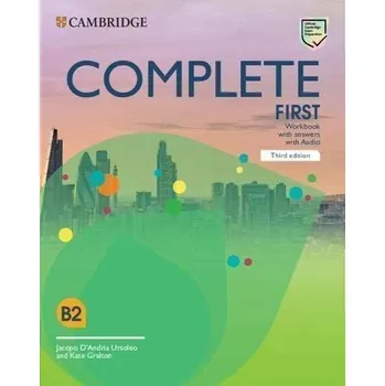 Complete First B2 Workbook with answers with Audio, 3rd