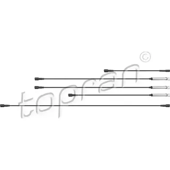 Zapalovací kabel TOPRAN Sada kabelů pro zapalování TPR 202 517