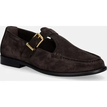 Dámské mokasíny Semišové mokasíny Marc O'Polo Fiona 2B 60218633201325 hnědá 89X, EUR 39