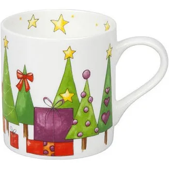 Watercoloured Tree - Vánoční strom - hrnek