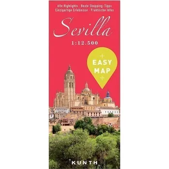 Kniha Sevilla Easy Map