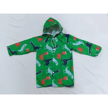 Pláštěnka Eleven Dětská pláštěnka Happy dinosaurus zelená Velikost: 135