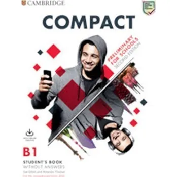 Cizí jazyk Compact Preliminary for Schools Student's Book without answers with Online Practice, 2nd