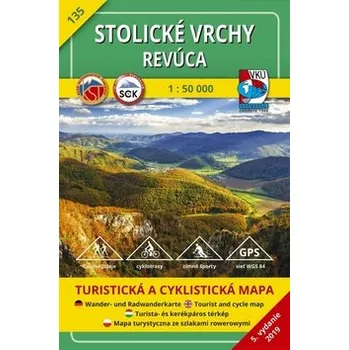 Populárně naučná literatura pro dospělé Stolické vrchy, Revúca 1:50 000