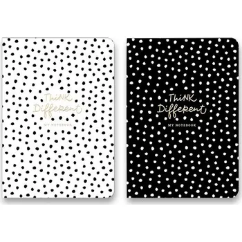 Výtvarný papír Náčrtník Shkolyaryk Muse Sketch & Note Black & White - A5, čistý, 64 listů