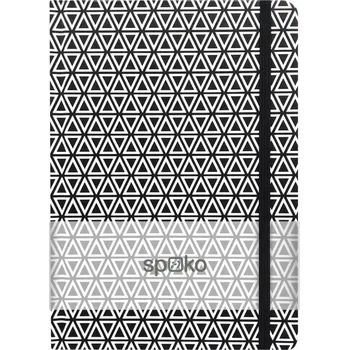 Dětské zboží Spoko zápisník Linear trojúhelník A5, linkovaný