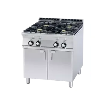 Sporák RM GASTRO Sporák plynový 4x hořák s podestavbou | RM - PC-98G