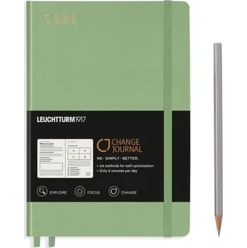 Blok Leuchtturm1917 Change Journal A5 Sage