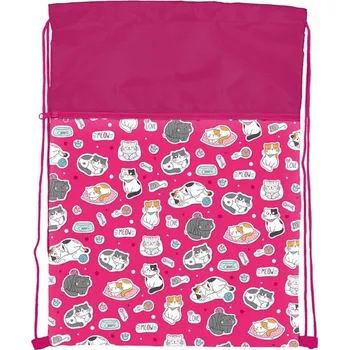 Školní sáček Sáček na přezůvky Cats 30x39cm