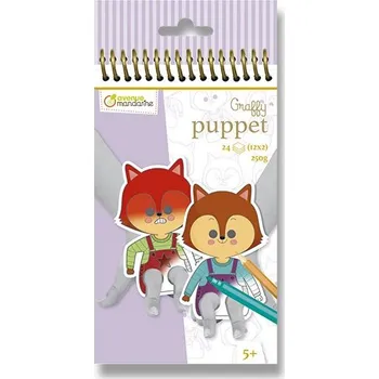 omalovánky Omalovánky Avenue Mandarine Graffy Puppet - Emoce