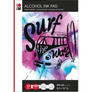 Marabu Graphix blok A4 - pro alkoholový inkoust