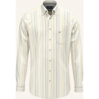 Pánská košile Fynch-Hatton Pánská Košile Regular Fit, tmavě žlutá / zelená...