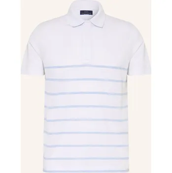 Pánské oblečení Paul & Shark Pánská Piqué Polokošile, bílá / tmavě modrá, M