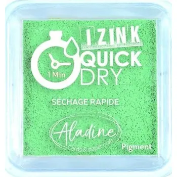 Výtvárné potřeby Razítkovací polštářek IZINK Quick Dry rychleschnoucí - modrozelený