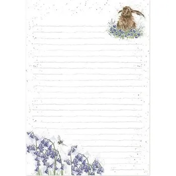 Trhací zápisník "Bright Eyes" Wrendale Designs A5 - zajíc