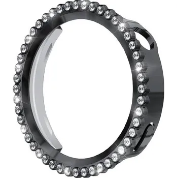Ostatní příslušenství k chytrým hodinkám Ochranný rámeček s kamínky pro Huawei Watch GT 6 41mm - Černý