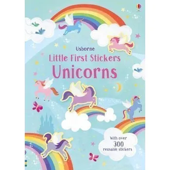 První čtění Little First Stickers Unicorns
