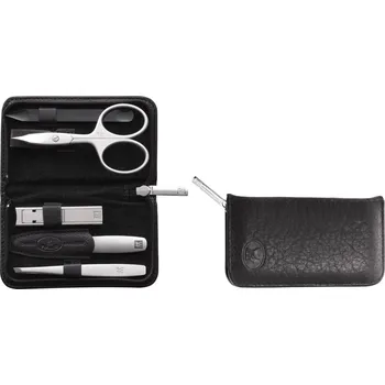 Zwilling, Příslušenství pro manikúru Twinox v koženém pouzdře černé 5 dílů - Formadore