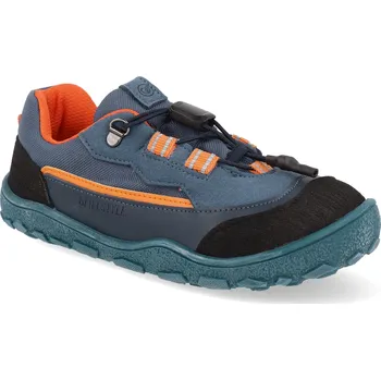 Barefoot outdoorové boty bLIFESTYLE - landschildkröteSTYLE TEX nachtblau širší modré Velikost: 27