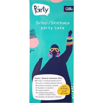 Volný čas Svítící párty sada 42 ks