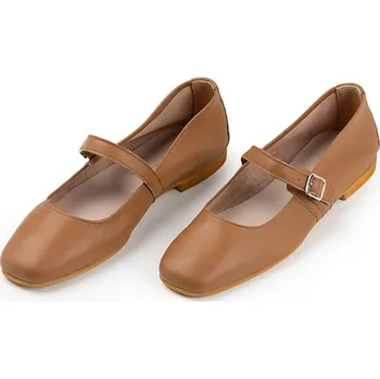 Dámské baleríny Anna Morellini Hellbraun 8257207 39