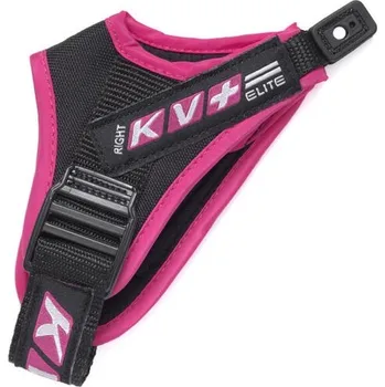 Běžkařská hole KV+ STRAP Elite Clip Pink/Black, náhradní poutka Velikost: M/L