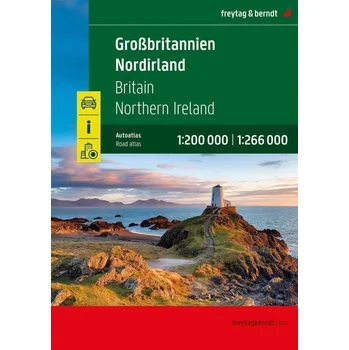 Velká Británie – Severní Irsko 1:200 000 - 1:266 000 / autoatlas