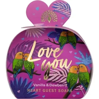 Mýdlo English Soap Company - Sada mýdel Love You, 3x20 g