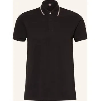 Pánská košile Colmar Pánská Polokošile Z Piké, černá / tmavě hnědá /...