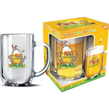 Sklenice Nekupto Dárkový půllitr Velikonoce - Na pivní radovánky