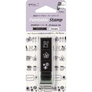 Výtvarná sada Rolovací razítko Čajový dýchánek