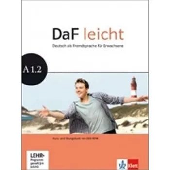 DaF leicht A1.2 – Kurs/Arbeitsbuch + DVD-Rom