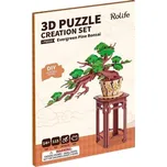 3D Dřevěná skládačka: Bonsaj borovice