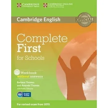Cizí jazyk Complete First for Schools B2 Workbook without answers with Audio CD