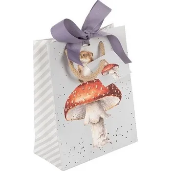 Dárková taška Dárková taška Wrendale Designs "He's a Fun-Gi", malá - Myška