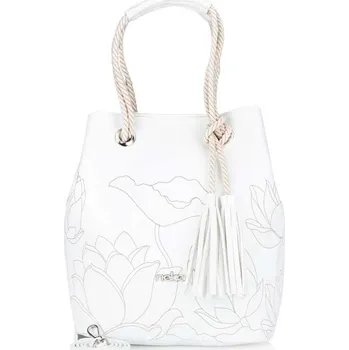 Kabelka Dámská kabelka RIEKER C0200-110-LIL bílá W5 -UNI-