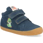 Barefoot dětské kotníkové boty Superfit - Flummi blau tmavě modré Velikost: 22