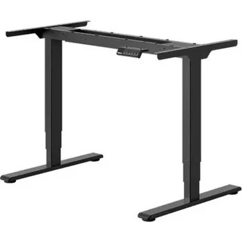 Jednací stůl Výškově nastavitelný stůl E5B-EUV2, nosnost 120 kg, bez desky, černý - A FLEXISPOT