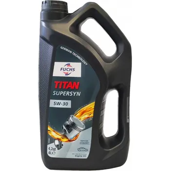 Motorový olej FUCHS Titan SUPERSYN 5W-30, 4L motorový olej