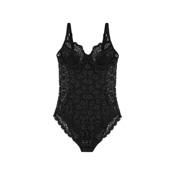 Body Dámské body Amourette 300 BSW - BLACK - černé 0004 - TRIUMPH BLACK 95B