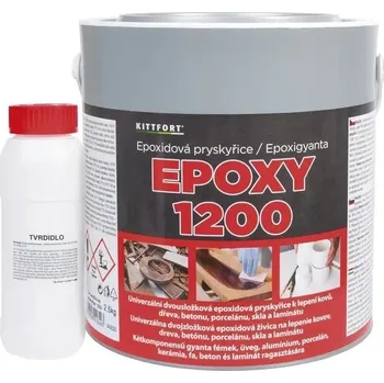 Průmyslové lepidlo Kittfort EPOXIDOVÁ PRYSKYŘICE EPOXY 1200 Balení: 2,5 kg