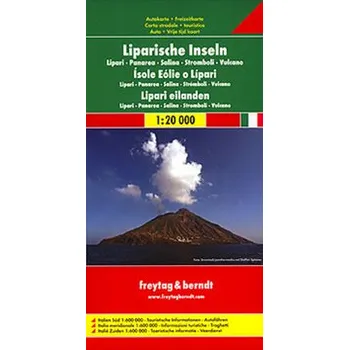 Kniha AK 0613 Liparské ostrovy 1:20 000