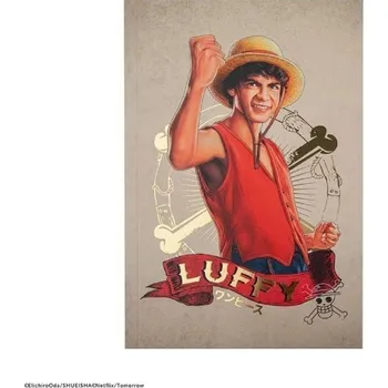 Blok One Piece Zápisník linkovaný - Luffy
